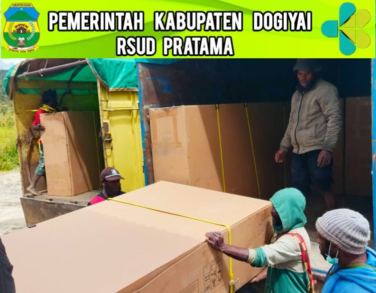 Direktur RSUD Dogiyai,Ucapkan terimakasih kepada Dinkes Papua Tengah atas bantuan sebanyak 40 tempat tidur pasien