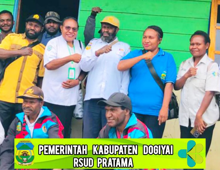 Direktur RSUD Dogiyai lakukan Koordinasi Kerja ke Dinas Lingkungan Hidup