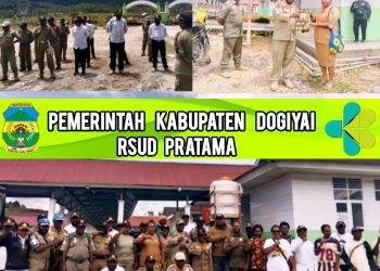 Satpol-PP Dogiyai Lepas 30 Anggota untuk Jaga Keamanan RSUD Pratama Dogiyai