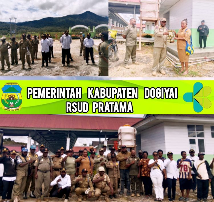 Satpol-PP Dogiyai Lepas 30 Anggota untuk Jaga Keamanan RSUD Pratama Dogiyai
